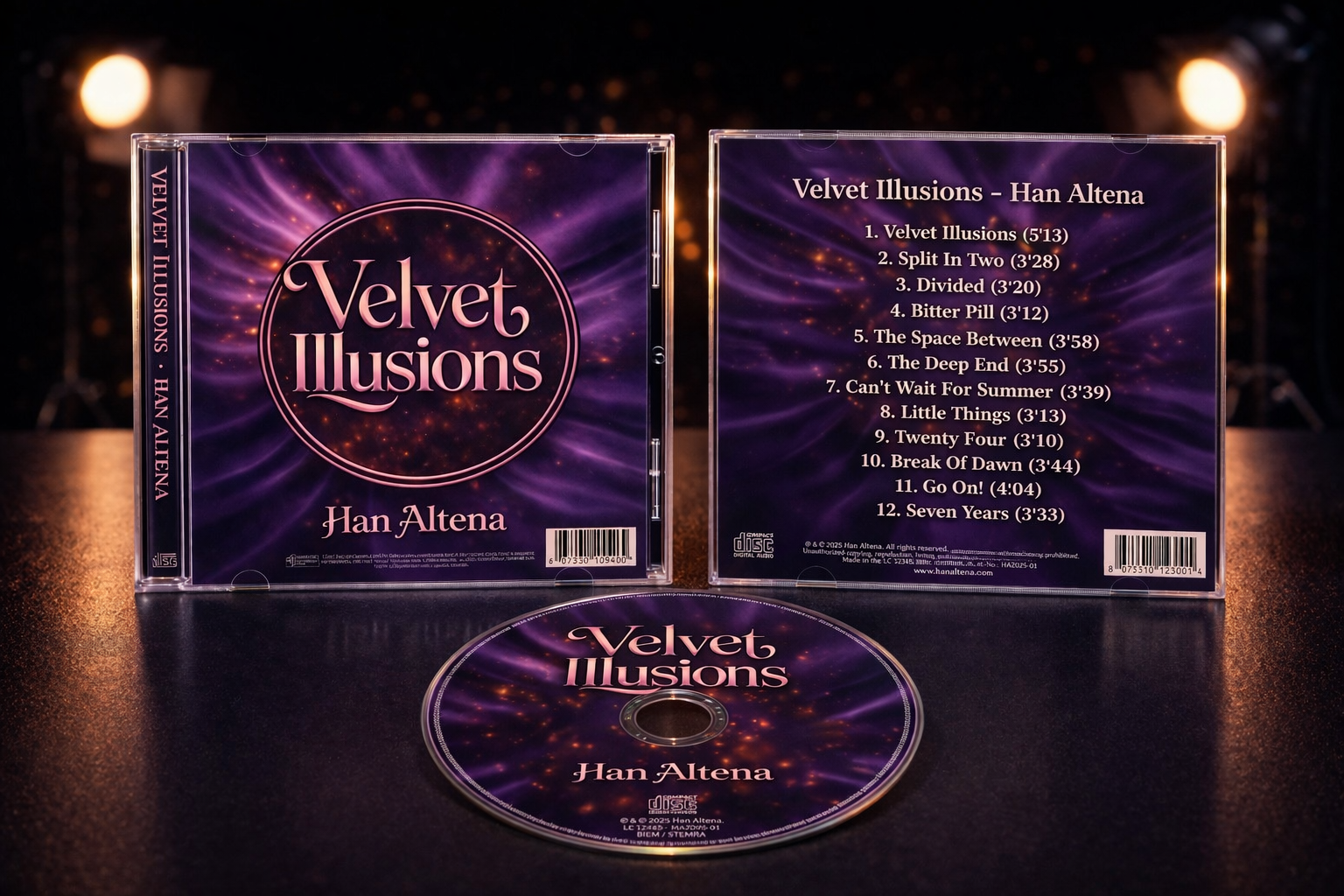 Han Altena - Velvet Illusions Album Cover